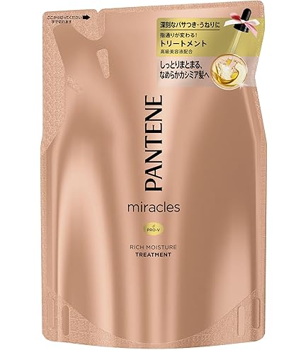 Amazon | パンテーンミラクルズ シャンプー 詰め替え 440mL リッチ